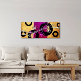 Obraz abstrakcie (120x50 cm)
