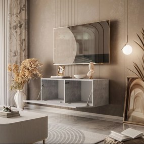 TV STOLÍK ELEGANTE 100 LED BETON