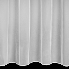 ZÁCLONA NA KRÚŽKOCH SYLVI 140X260 CM BIELA