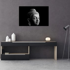 Obraz - Budha, portrét (90x60 cm)