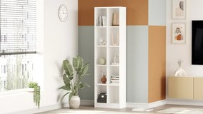 Knižnica Houseland Liora biela