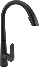 Rea Ross, stojanková drezová batéria h-430, čierna matná, REA-B5313