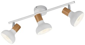 Biele bodové svietidlo ø 10 cm Latika – Trio