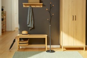 Stojanový vešiak BUNGUND čierny LOF5387