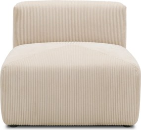 XXXLutz DIEL POHOVKY, textil, krémová MID.YOU - Sedačky - 001776018405