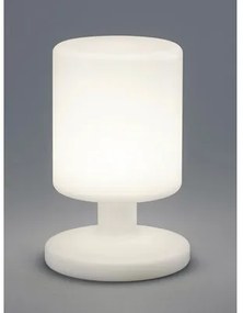 LED vonkajšia stolová lampa BARBADOS IP44 2W 130lm 3000K biela