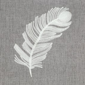 ZÁCLONA NA KRÚŽKOCH LIRENA 140X250 CM VZOROVANÁ