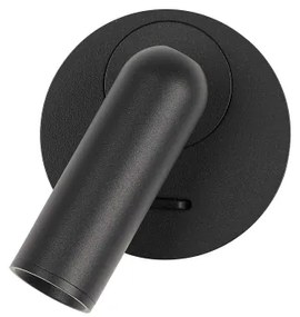 Ideal Lux - LED Nástenné bodové svietidlo BEAN LED/3W/230V CRI 90 čierna