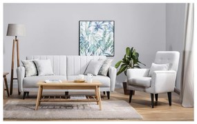 Sedacia súprava Aquamarine (krémová). Akcia -18%. Vlastná spoľahlivá doprava až k Vám domov. 1101485