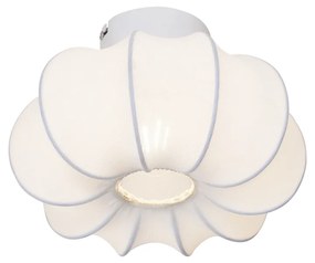 Stropná Lampa Japandi Biela 27cm - Plu Asyesha