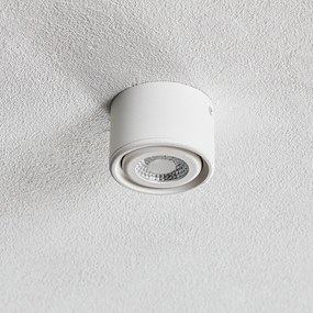 LED Downlight Anzio, výkyvné, biele