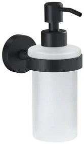 Dávkovač mydla Tesa Moon Black čierna 40565-00000-00, 1 ks