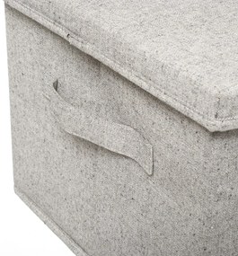 Úložný box Orga, 31x25x50 cm, sivá