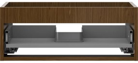 Mexen Box-A, závesná skrinka 60 cm, 1 zásuvka, orech, 91AX0-0600-235-1-86