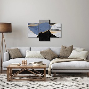 Obraz - Textúrované tvary (90x60 cm)