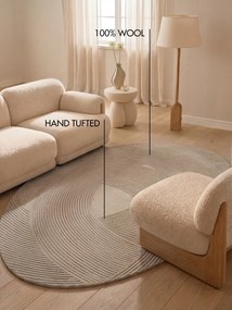 Ted Baker, Kusový koberec Ted Baker Kensington 106400 Beige, 200x300, béžová, kancelária