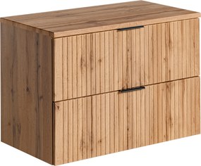Comad Kúpeľňová skrinka pod doskové umývadlo SET -ADO B Adel Oak 80 dub wotan