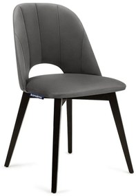 Konsimo Sp. z o.o. Sp. k. Jedálenská stolička BOVIO 86x48 cm šedá/buk KO0084