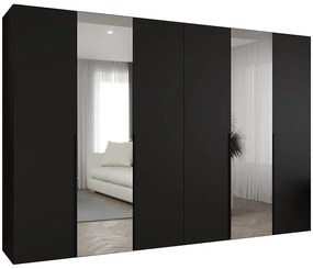 Skriňa Alicante II 300 čierna