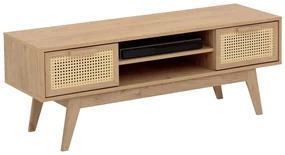 TV stolík v dekore duba v prírodnej farbe 128x47 cm Bridget – Støraa