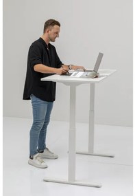 Office Smart písací stôl 140x60 cm biely