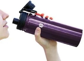 BERLINGERHAUR  športová nerezová 18/10 flaša 540ml Purple metallic