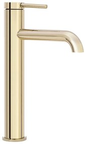 Vysoká umývadlová batéria Rea Spot zlatá