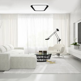 Stropné LED svietidlo Quadro, 1x LED 66w, 3000-6000k, b, s ovládačom
