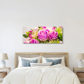 Obraz ruží (120x50 cm)