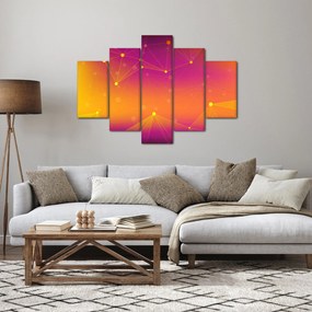 Farebný abstraktný obraz (150x105 cm)