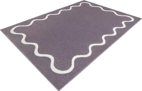 Koberec Lima M180A fialový / krémový