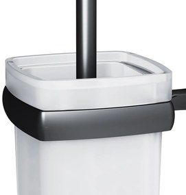 Toaletná kefa AM.PM Gem AGA33422 nástenná, čierna