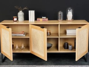 Vienna Oak komoda hnedá 160 cm