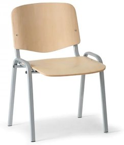 Drevená stolička ISO - sivé nohy