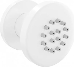 Mexen - podmietková sprchová tryska, okrúhla 50 mm, biela, 79361-20