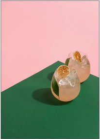 Plagát Basil Lemonade