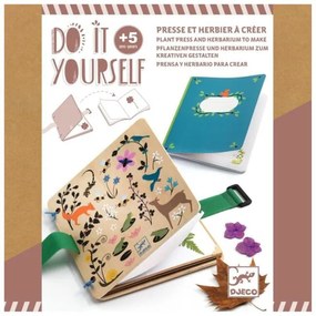 Djeco DIY Vyrob si sám: Lis a zošit na herbár