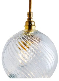 EBB & FLOW Rowan závesná lampa zlatá Ø 15,5 cm
