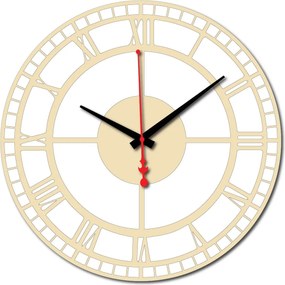 SENTOP | Nástenné hodiny kruh s rímskymi číslicami I SENTOP X0073-HEU- analógové