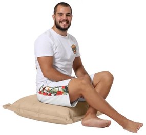 Sedací vankúš 70x70 cm béžová