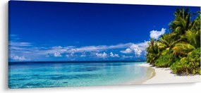 Obraz tropickej pláže (120x50 cm)
