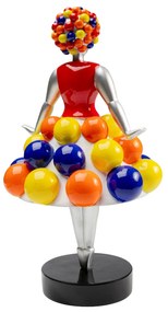 Primaballerina dekorácia viacfarebná 34 cm