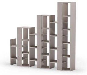 Sivobéžový regál 158x151 cm Anissa – Marckeric