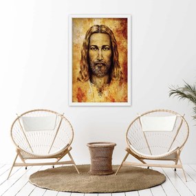 Gario Plagát Turínske plátno tvár Ježiša Krista Farba rámu: Bez rámu, Rozmery: 40 x 60 cm