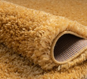 My Flair, Behúň My Shaggy goldgelb, 80x300, žltá, chodba / predsieň