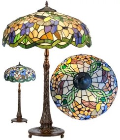 Stolná lampa Tiffany vitráž Alloy kolekcia SPRING Ø40*72