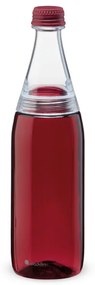 ALADDIN Fresco Twist &amp; Go plastová fľaša na vodu s dvojitým uzáverom 700ml, Burgundy Red 10-01729-082