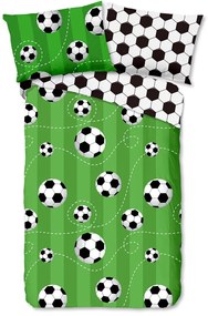 Good Morning Obliečky Good Morning 100% bavlna Soccer 140x200/70x90 cm