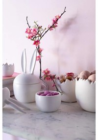 Biela porcelánová dóza ELARIA KANIN - rôzne veľkosti Veľkosť: S