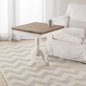 Koberec Modern Chevron wool/ ice blue 160x230 cm